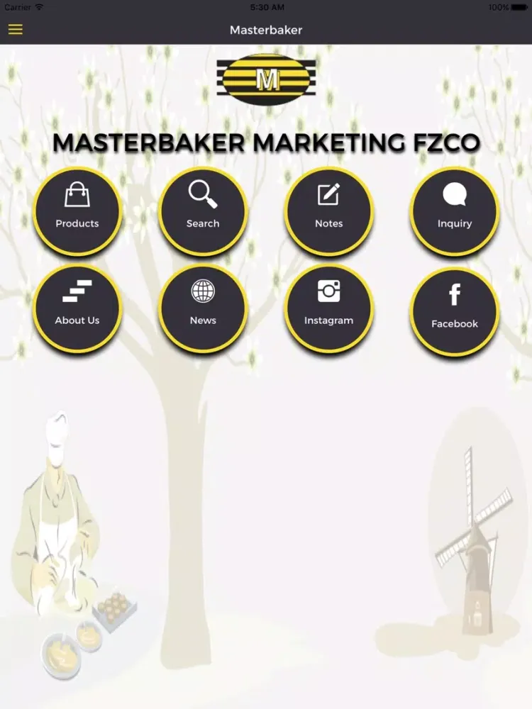 Masterbaker Product Catalog iPad  स्क्रीनशॉट