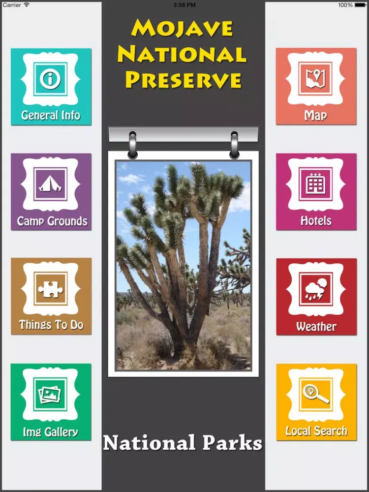 Скриншоты Mojave National Park iPad 
