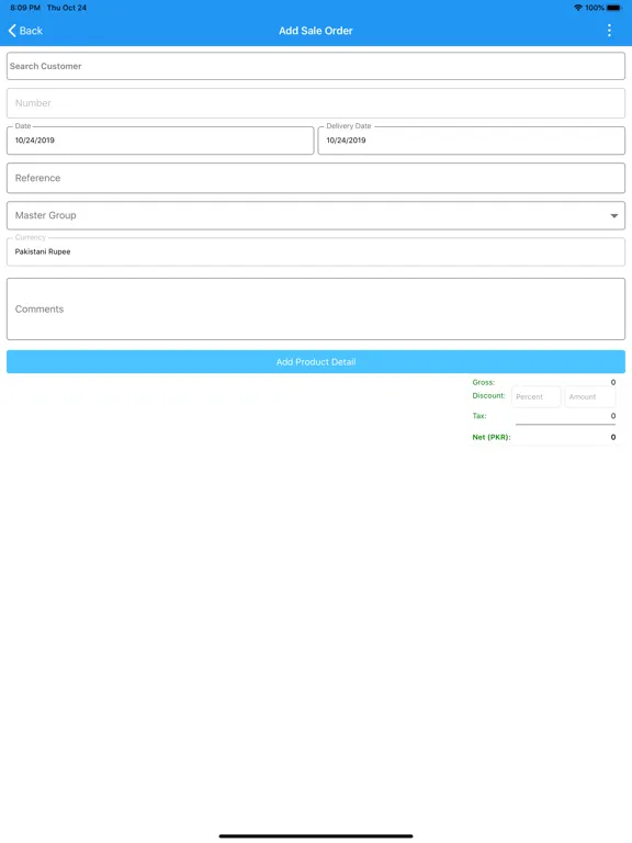 تصاویر Splendid Order Booker iPad 