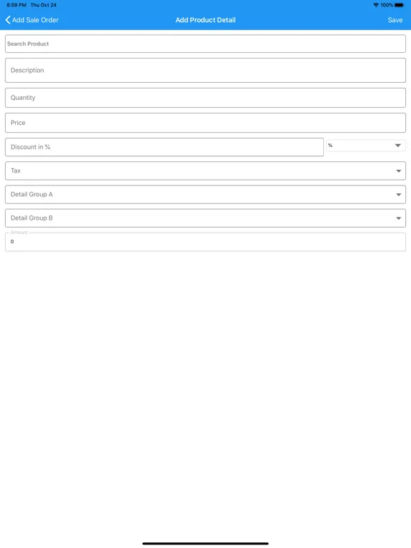 تصاویر Splendid Order Booker iPad 