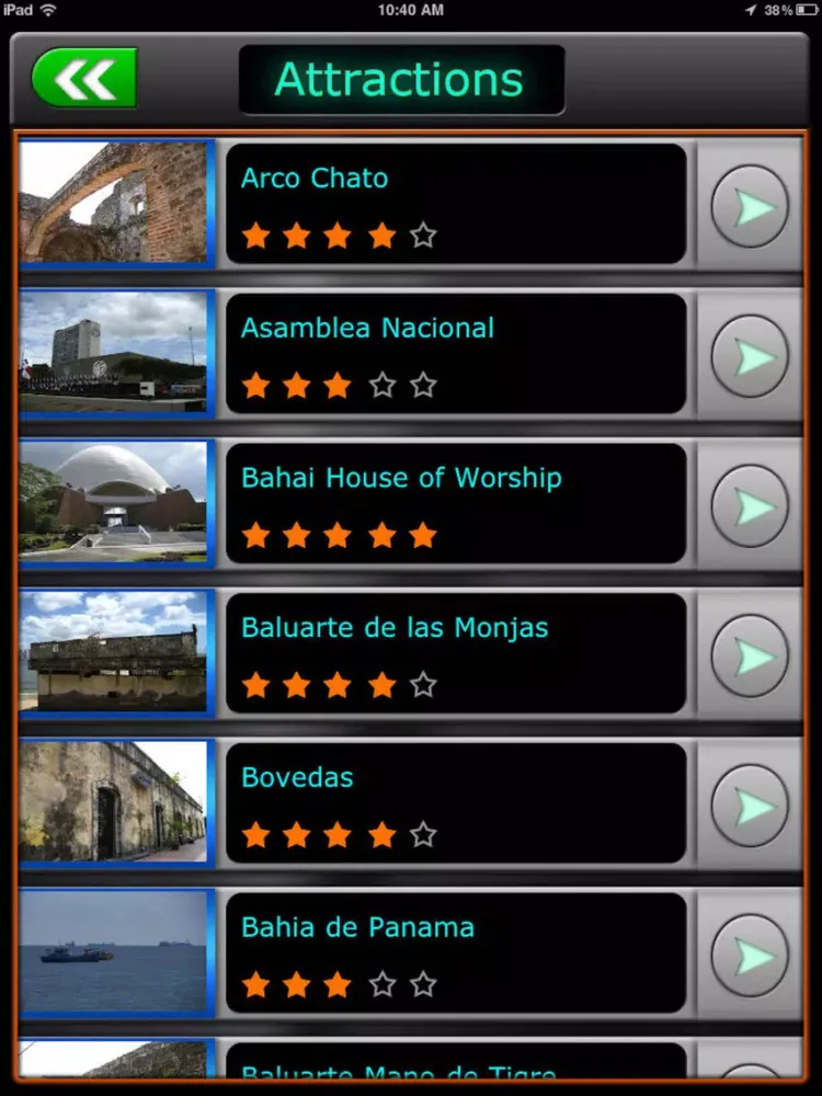 Panama Offline Map Guide iPad  스크린샷