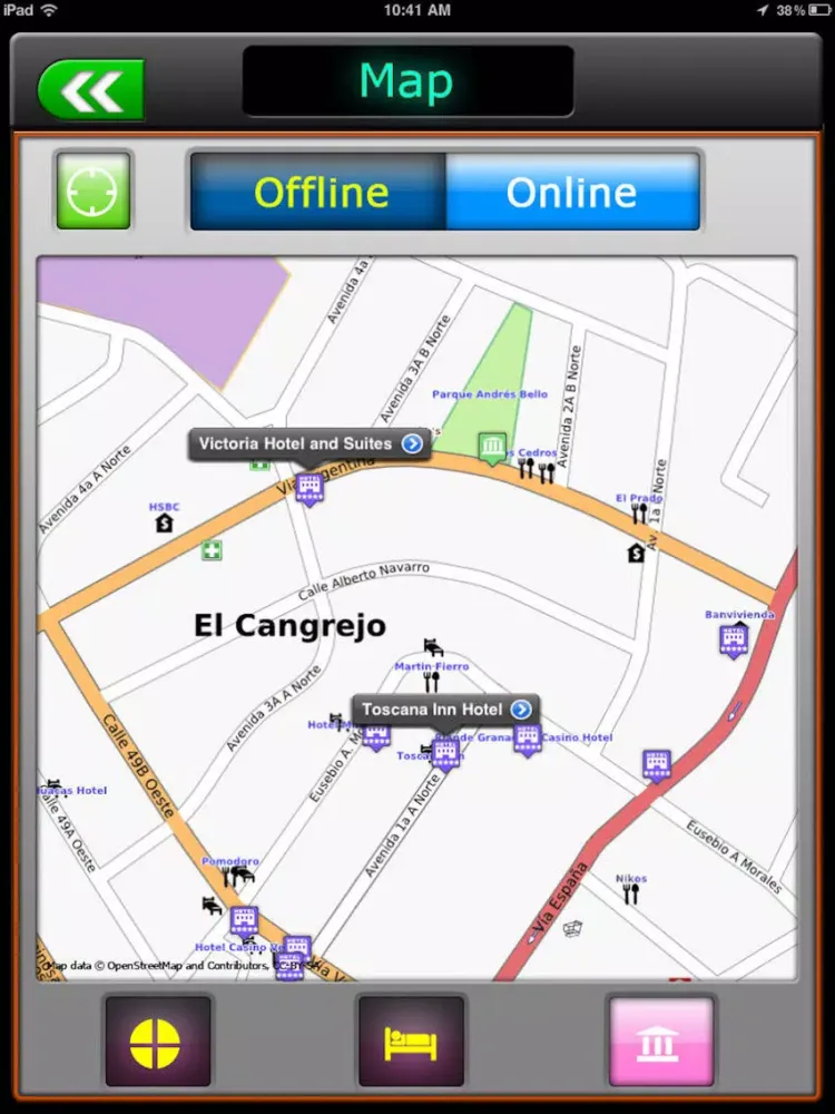 Panama Offline Map Guide iPad  스크린샷