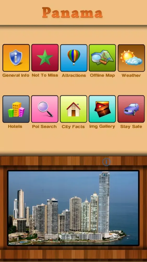 Panama Offline Map Guide 스크린샷
