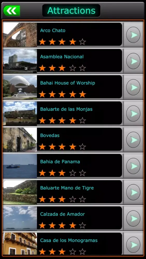 Panama Offline Map Guide 스크린샷