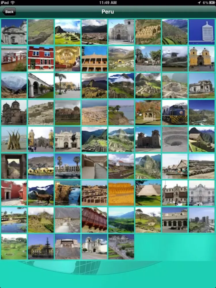 Wondorful Peru iPad 应用截图