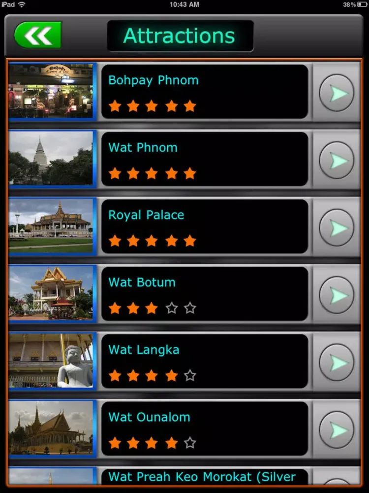 Ảnh chụp màn hình của Phnom Penh Offline Map Guide iPad 