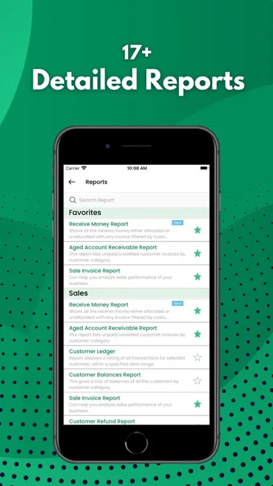 Captures d'écran de Inventory and Accounting app