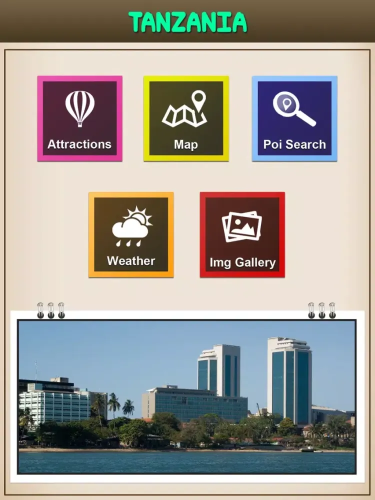 Wonderful Tanzania iPad 应用截图