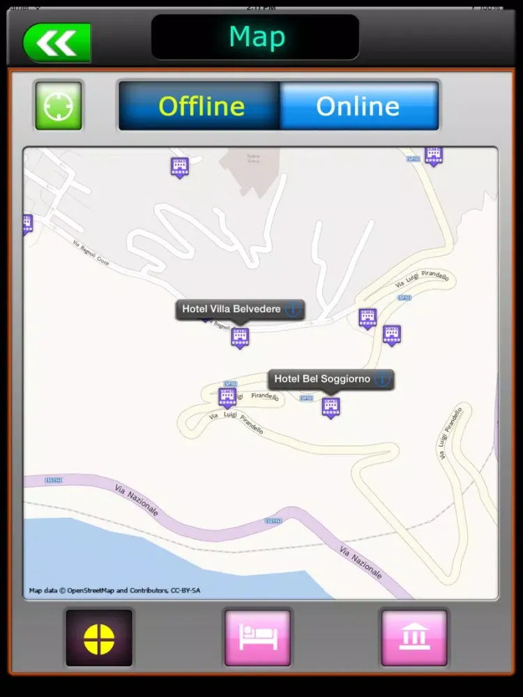 Capturas de pantalla de Taormina Offline Travel Guide iPad 