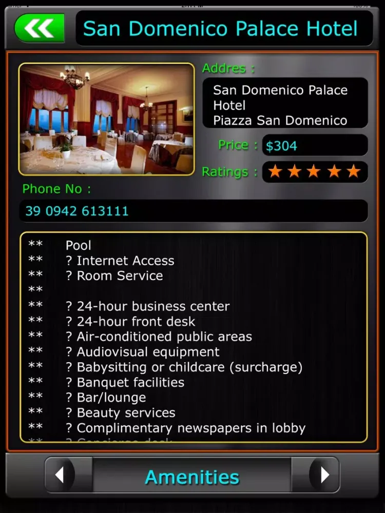 Capturas de pantalla de Taormina Offline Travel Guide iPad 