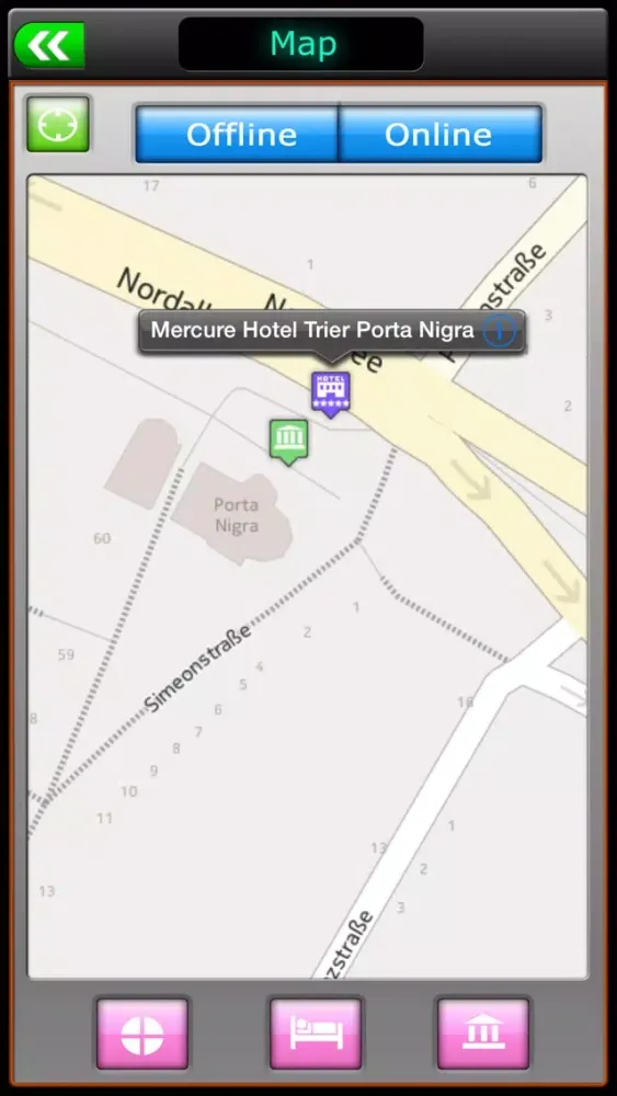 Trier Offline Map City Guide سکرین شاٹس