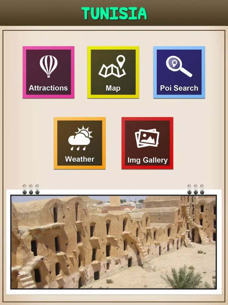 Beautiful Tunisia iPad  स्क्रीनशॉट