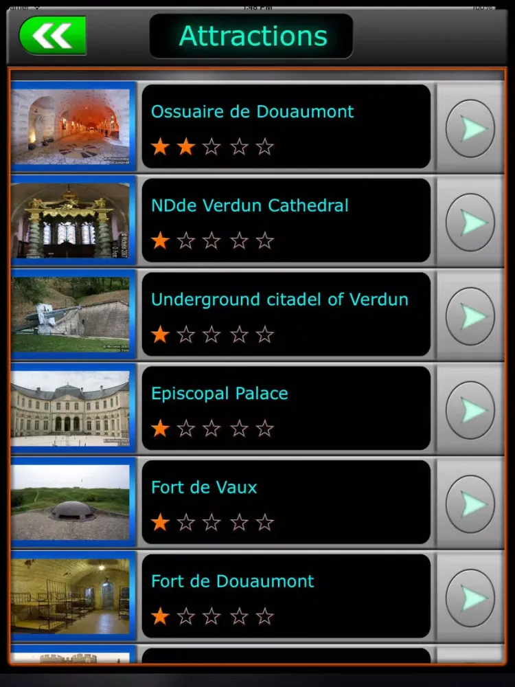 Screenshot di Verdun Offline Map City Guide iPad 