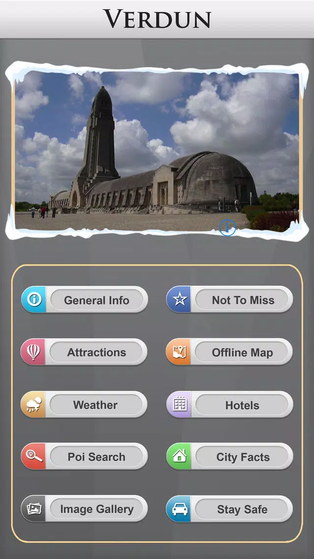 تصاویر Verdun Offline Map City Guide