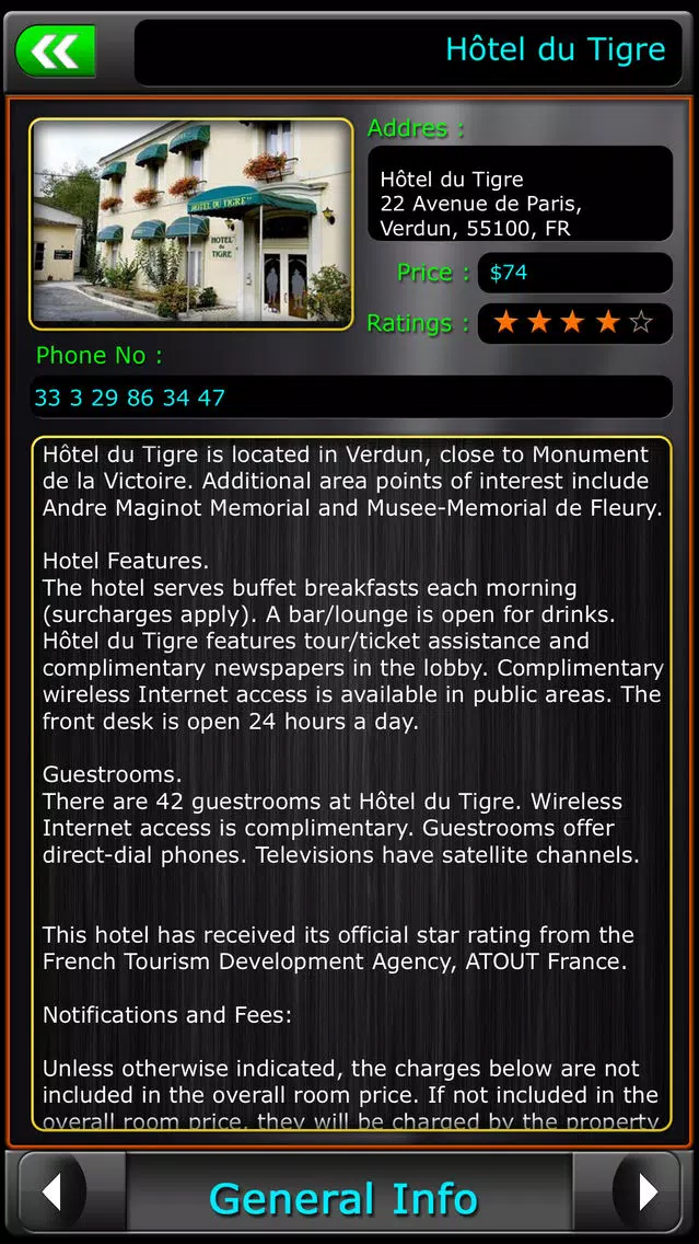 تصاویر Verdun Offline Map City Guide