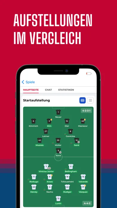 Bayern Live – Fussball App स्क्रीनशॉट