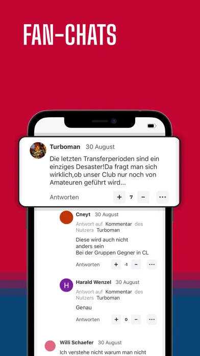 Bayern Live – Fussball App स्क्रीनशॉट