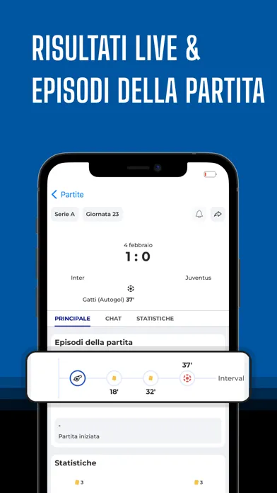 Inter Live: Risultati, notizie应用截图