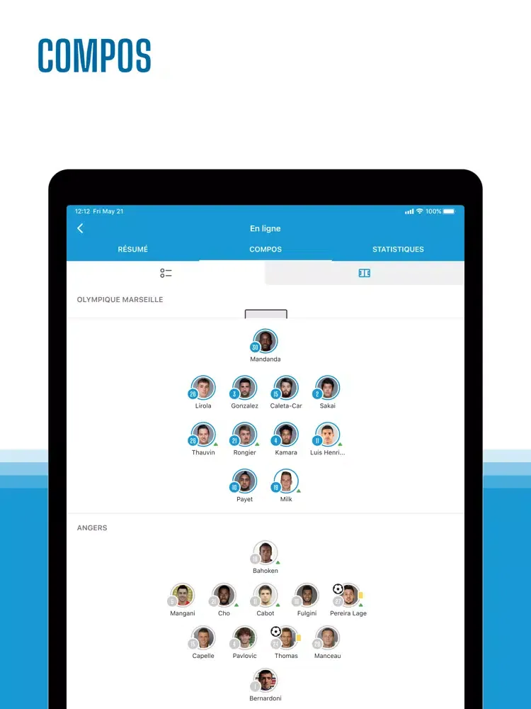 Marseille Live – non officiel iPad  Screenshots