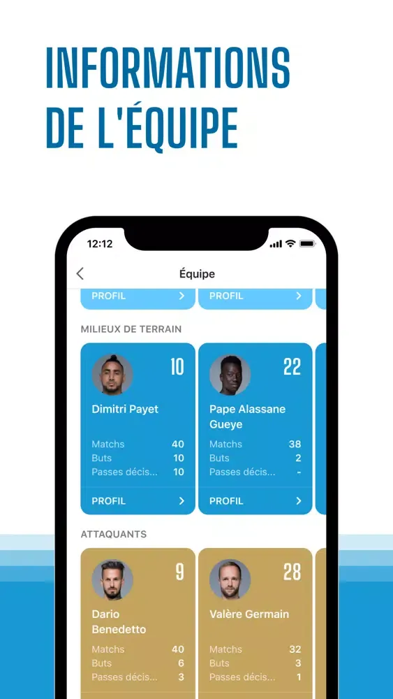 Marseille Live – non officiel Screenshots