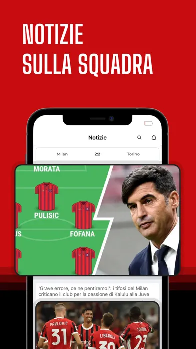 تصاویر Rossoneri Live: no ufficiale
