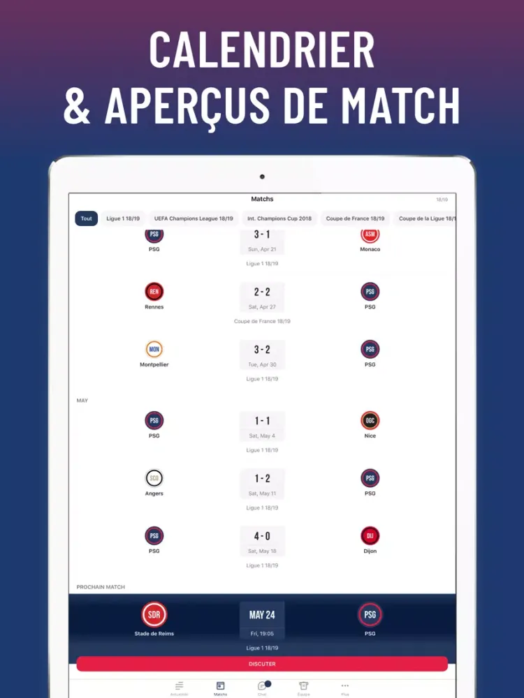 Paris Live — non officiel app iPad  Ekran Görüntüleri