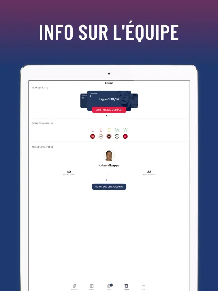 Paris Live — non officiel app iPad  Ekran Görüntüleri