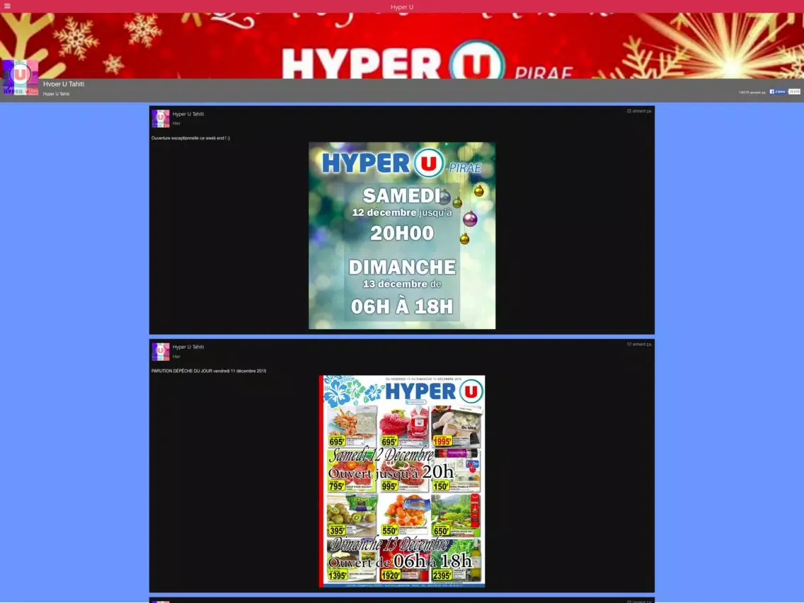 HyperU Tahiti iPad  स्क्रीनशॉट