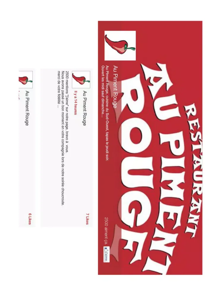 Au piment rouge iPad  Screenshots
