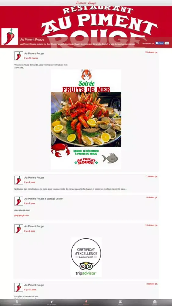 Au piment rouge Screenshots