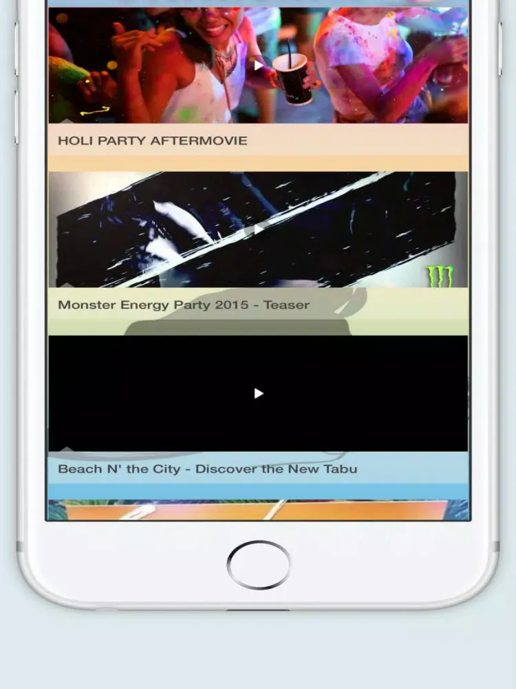 Synergence events iPad  Screenshots