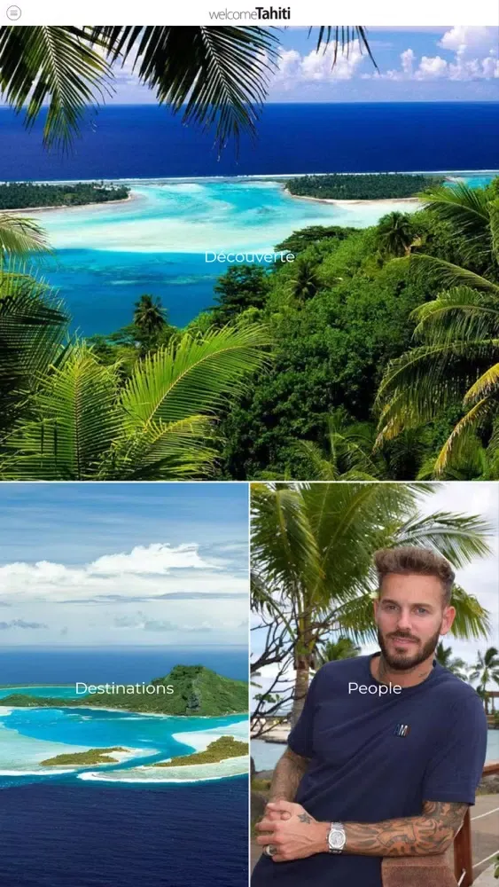 Ảnh chụp màn hình của Welcome Tahiti