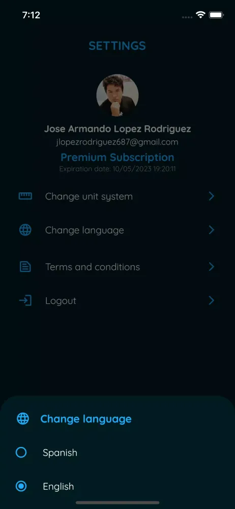 Manage your Pool Screenshots