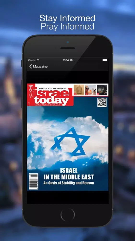 Capturas de tela do Israel Today