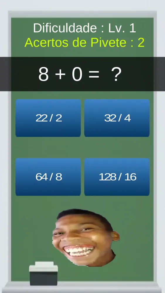 ภาพหน้าจอของ Mizeravi Matemática Quiz