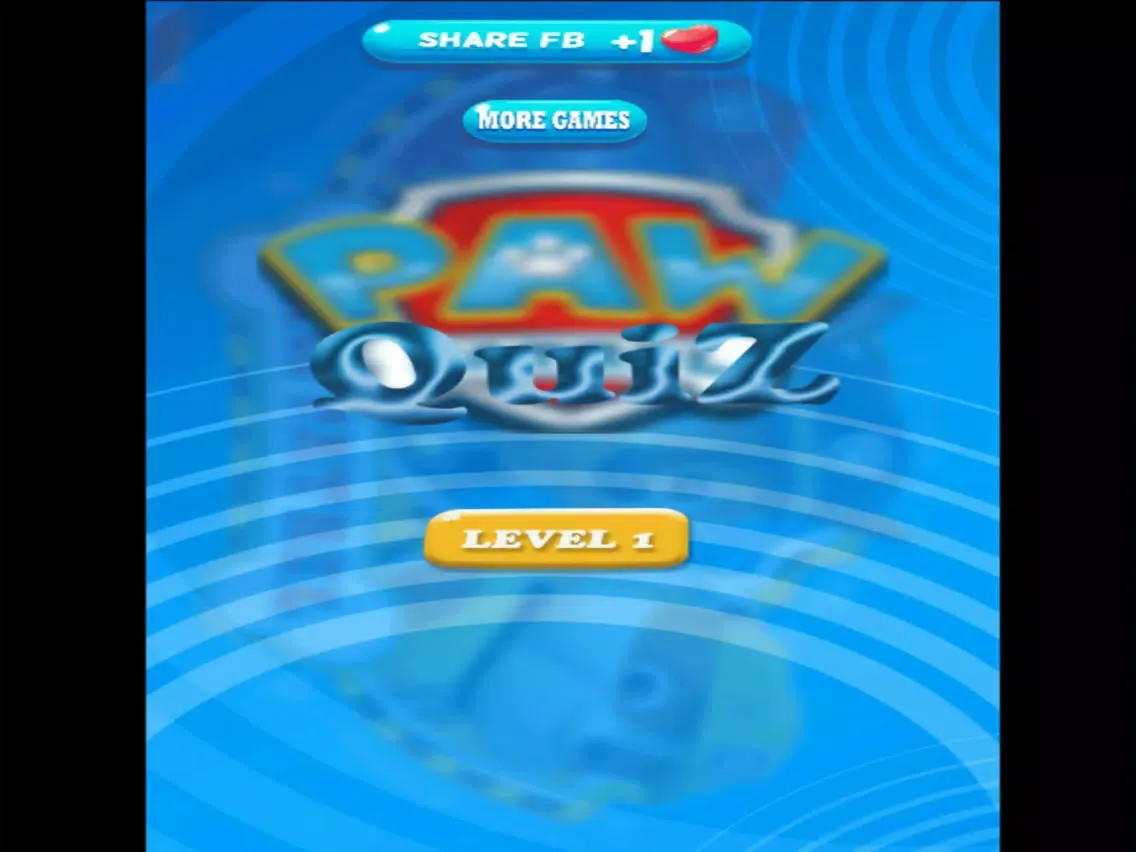 Quiz for PAW Patrol iPad 應用截圖