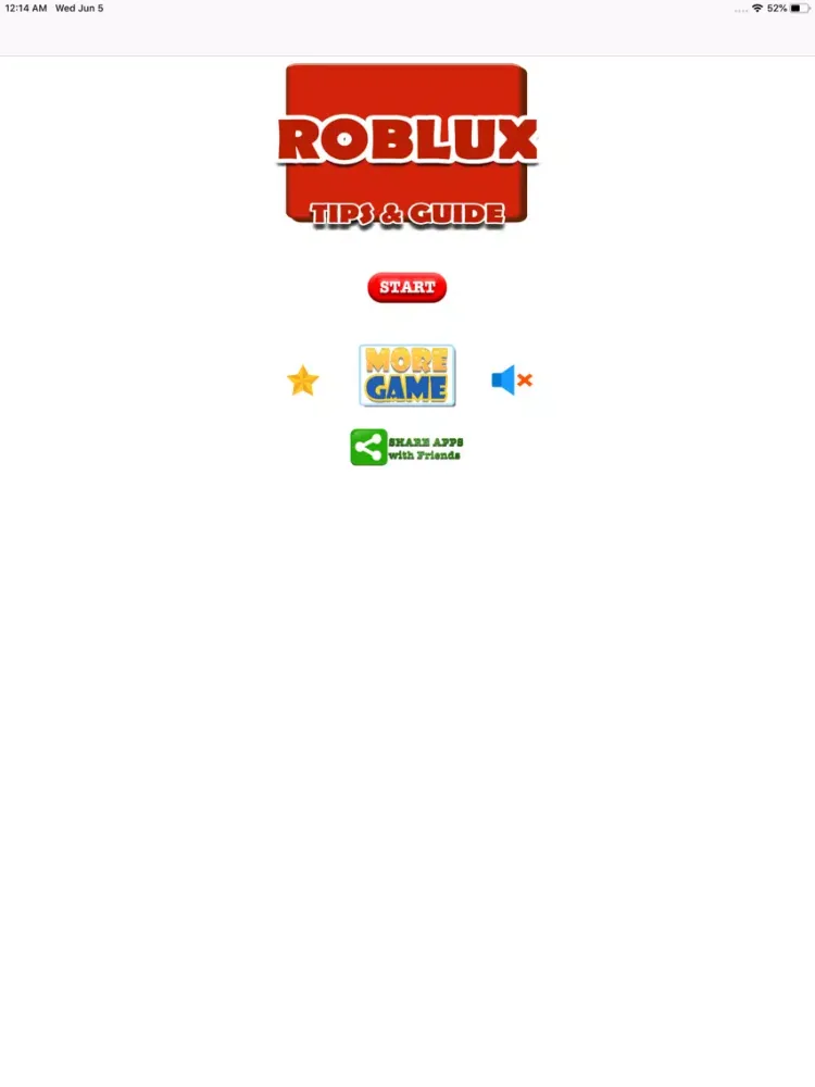 ภาพหน้าจอของ Guide for Roblox Games iPad 