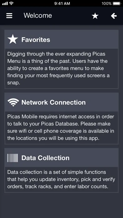 Picas Mobile স্ক্রিনশট