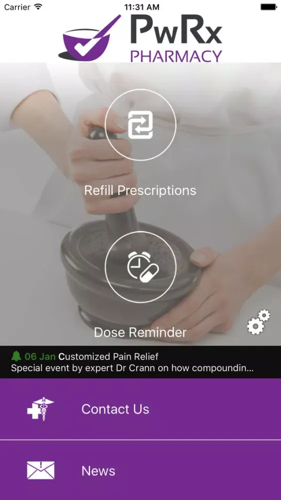 PwRx Pharmacy Screenshots