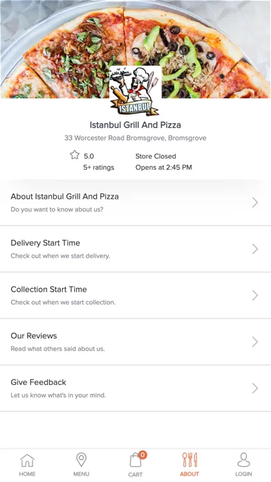Istanbul Grill & Pizza 스크린샷