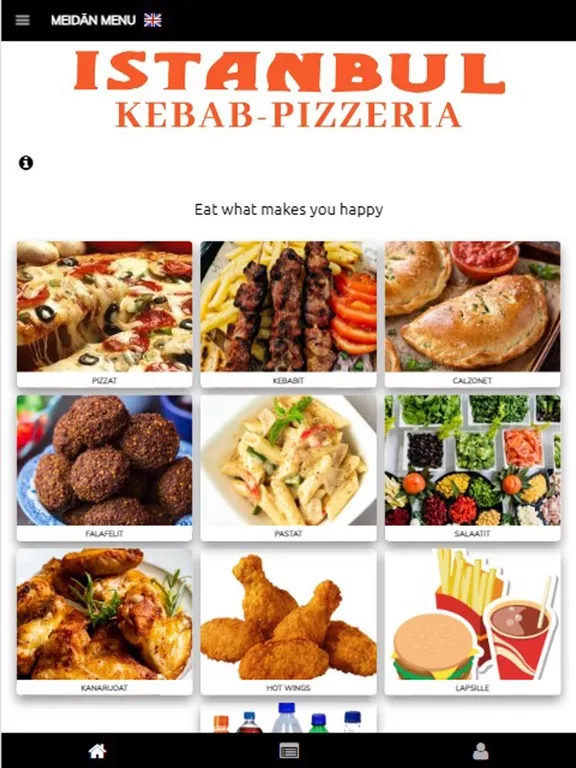 Istanbul Pizzeria Kebab iPad 应用截图