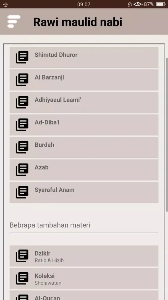 Kitab Rawi Maulid Nabi স্ক্রিনশট