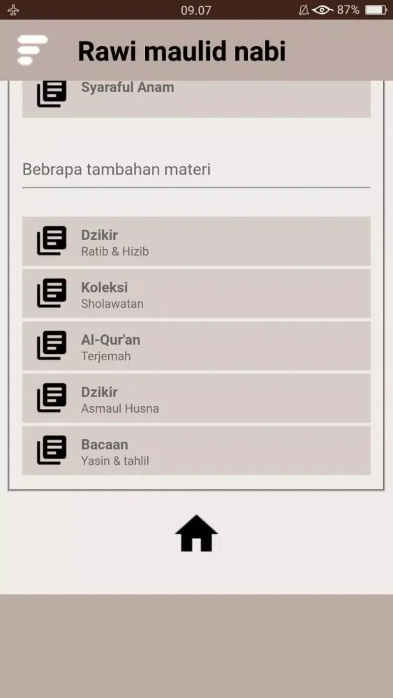 Kitab Rawi Maulid Nabi স্ক্রিনশট