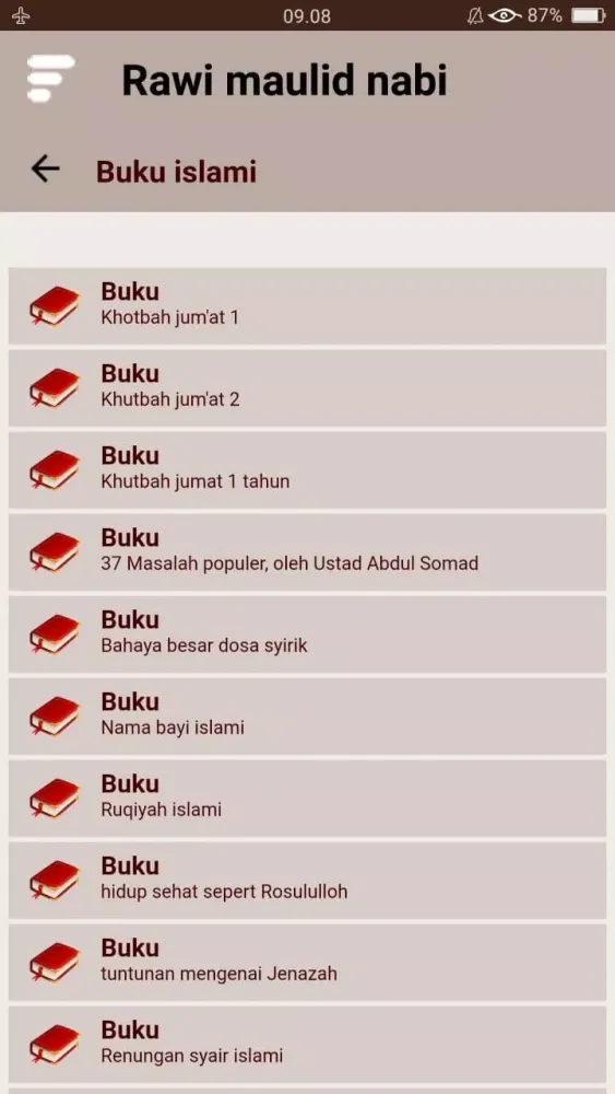 Kitab Rawi Maulid Nabi স্ক্রিনশট