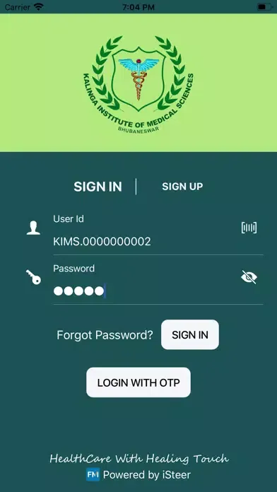 Скриншоты iSteer Patient App