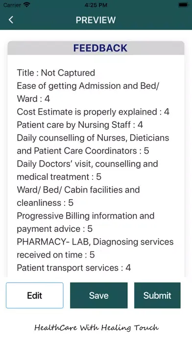 Скриншоты iSteer Patient App
