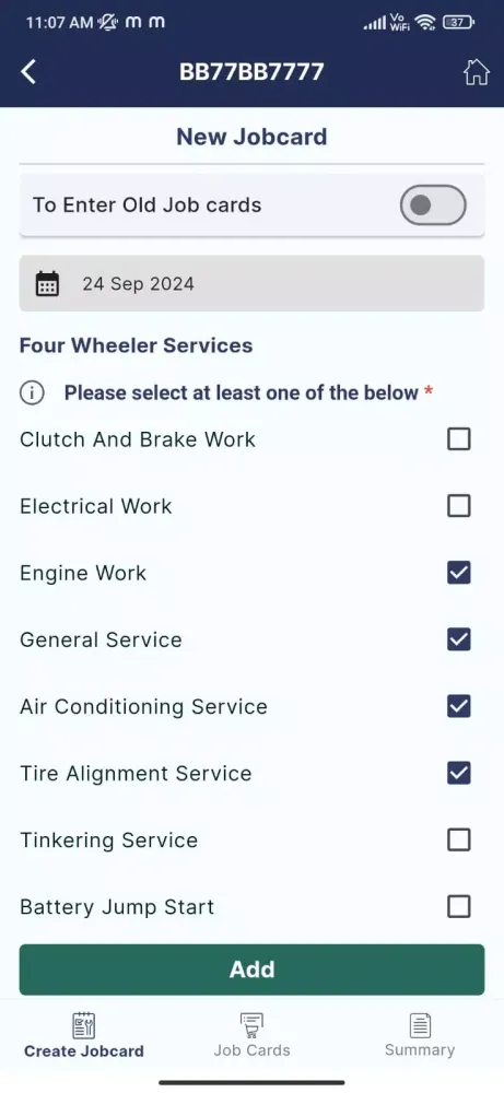 Zrzuty ekranu mVaaHna Private Mechanics app