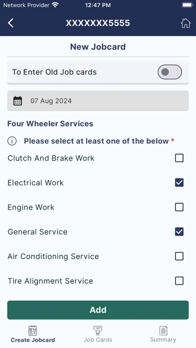 mVaaHna Private Mechanics app স্ক্রিনশট