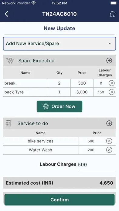 mVaaHna Private Mechanics app স্ক্রিনশট