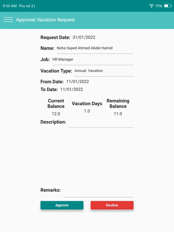 HR Afaqy iPad  স্ক্রিনশট